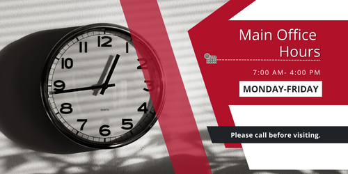 Main Office Hours