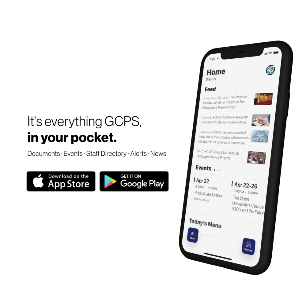 It's everything GCPS in your pocket