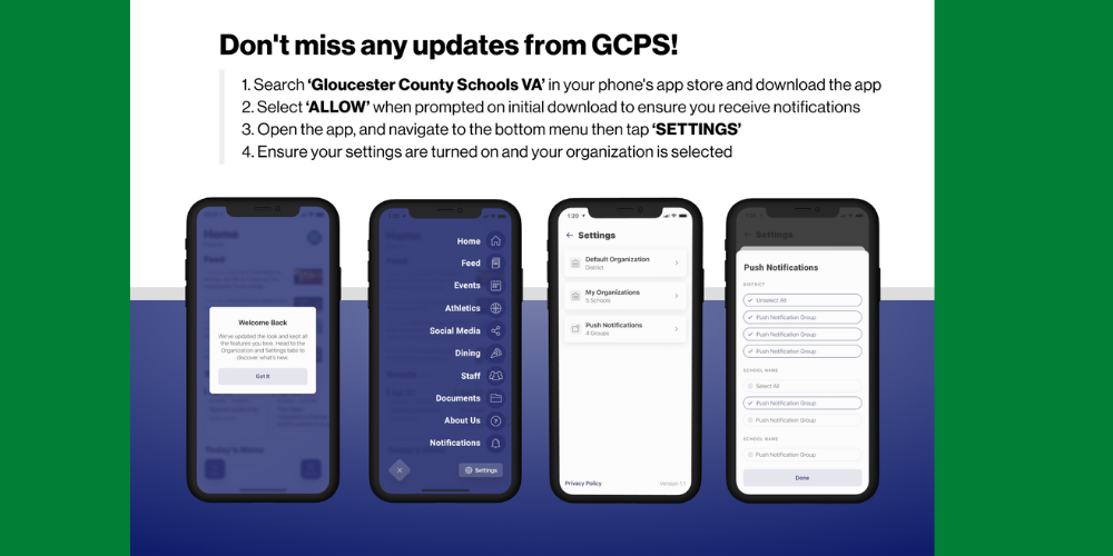 New GCPS App