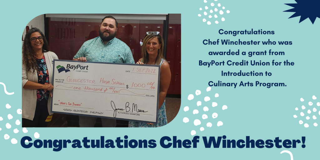Congratulations Chef Winchester