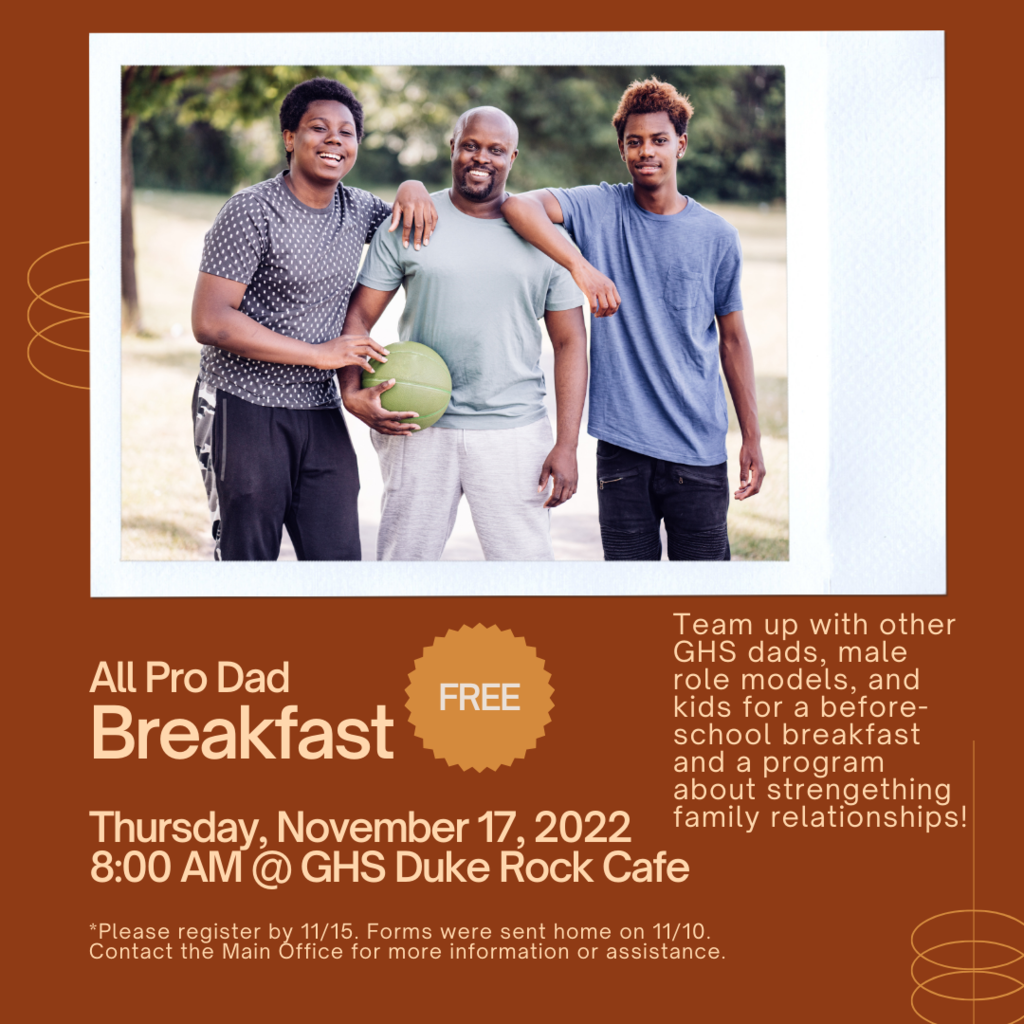 All Pro Dad Breakfast on November 17, 2022