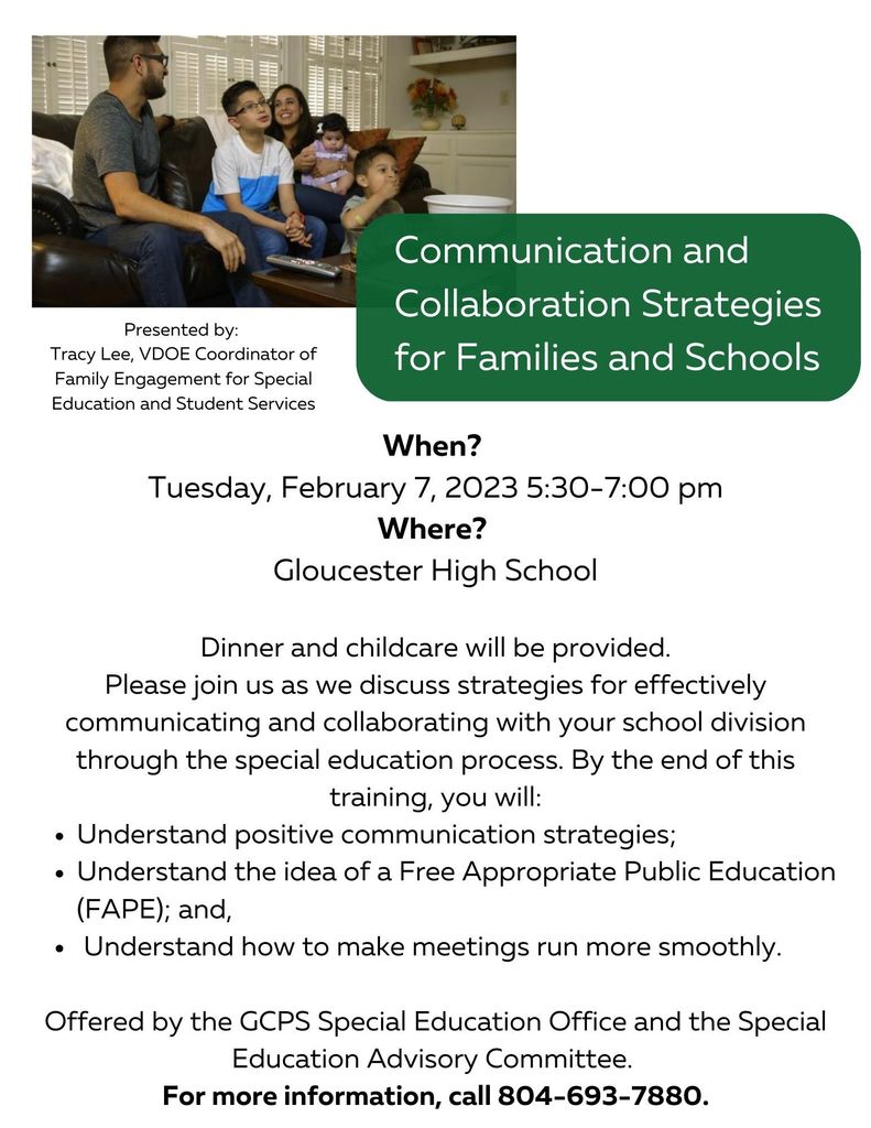 Communication and Collaboration Strategies for Families and Schools